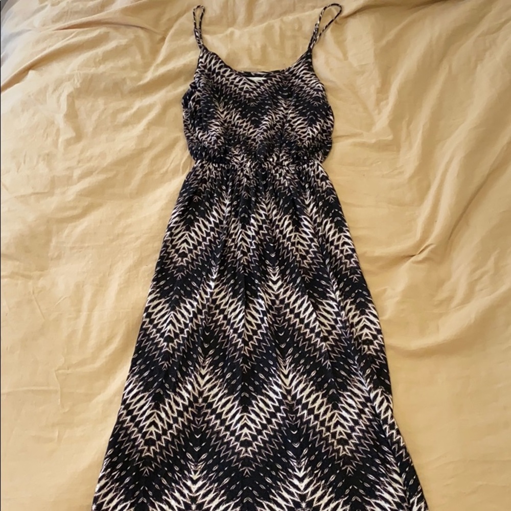 Adorable patterned maxi dress